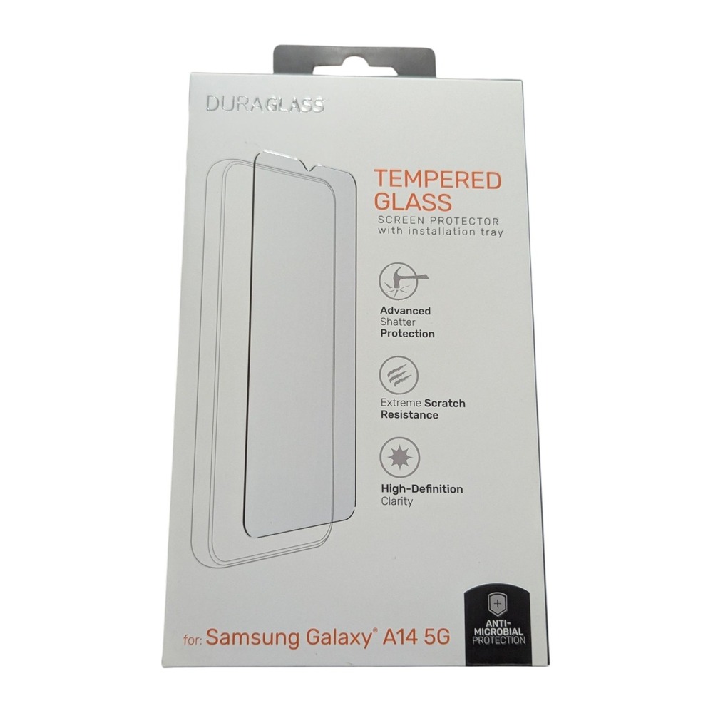 Mm7N DuraGlass Tempered Glass Screen Protector‎ for Samsung Galaxy A14 5G